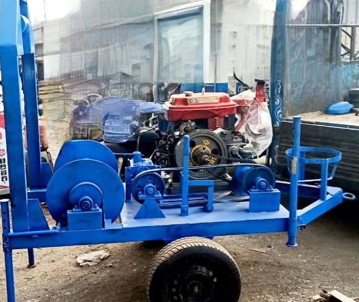 Dewatering pumps & Winching machines with diesel engines. 10