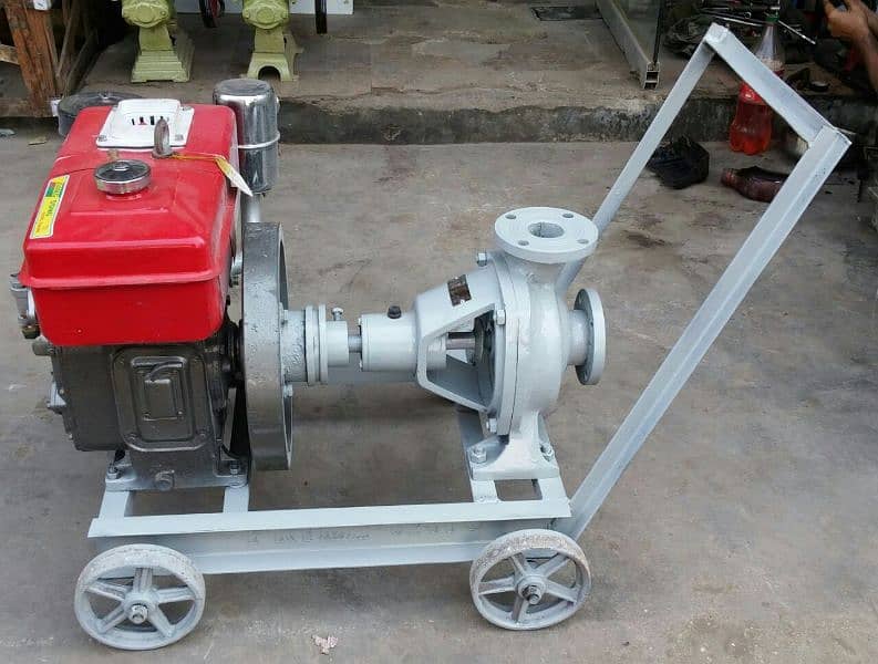 Dewatering pumps & Winching machines with diesel engines. 12
