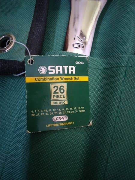 SATA USA Spanner set 100% Original 1