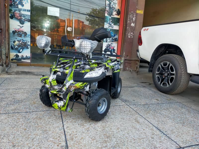 Best For Hunting 110cc ATV Quad 4 Wheels Bike Deliver In All Pakistan 7
