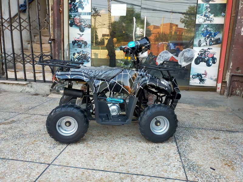 Best For Hunting 110cc ATV Quad 4 Wheels Bike Deliver In All Pakistan 8
