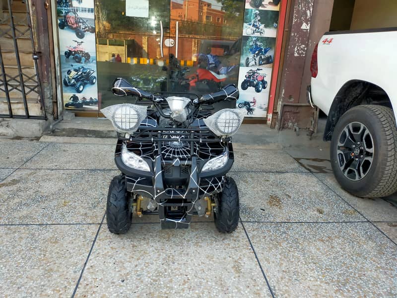 Best For Hunting 110cc ATV Quad 4 Wheels Bike Deliver In All Pakistan 9