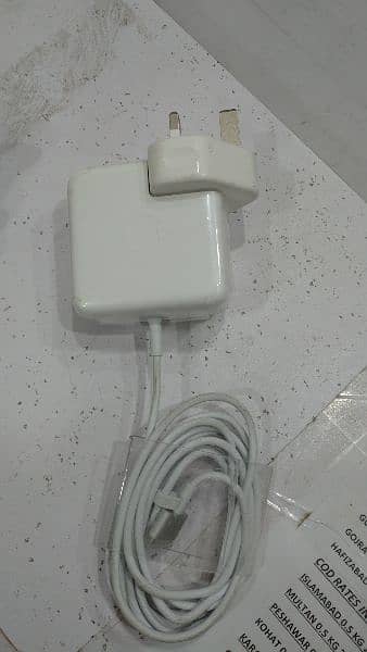 I am selling Apple mega safe 2 45watt orignal charger for MacBook air 0