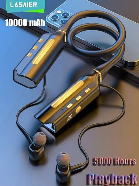 Sports Bluetooth Headset + Power Bank | 5000 Hours
Call Time 2