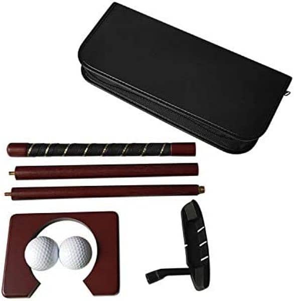 Portable Golf-Ball Putter Set-- Golf set Indoor Outdoor Practice 6