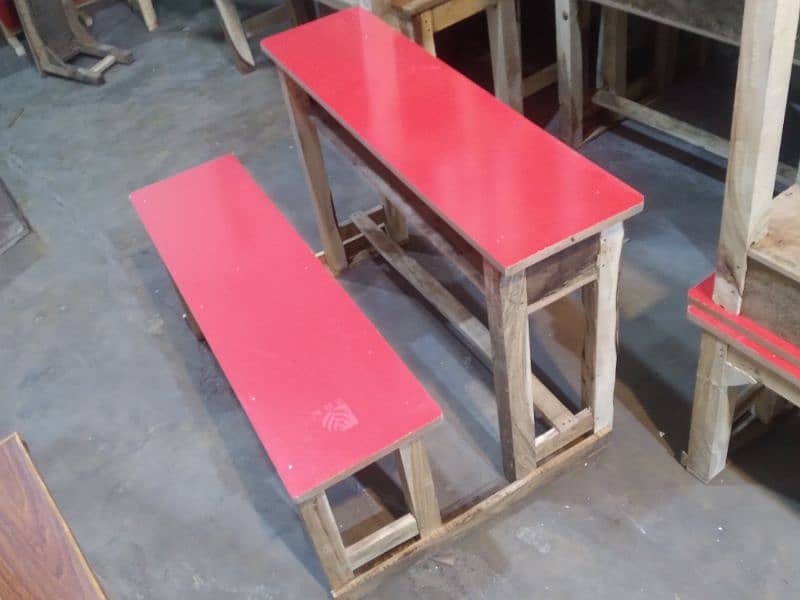 lrfan school furniture school desk and bench 6