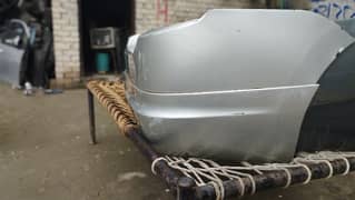 prius 1.5 back kit bumper japani with zero meter condition