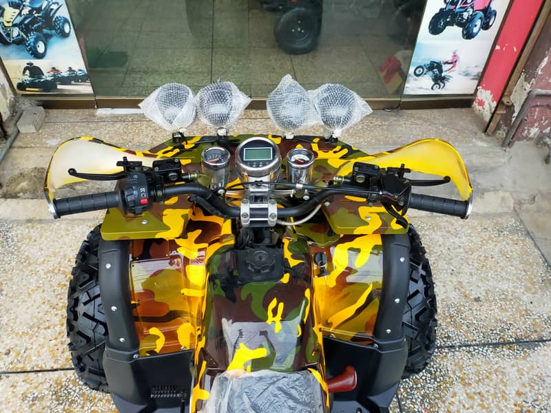 Full Monster Luxury Sports Allowy Rim 250cc Auto Engine Atv Quad Bikes 13