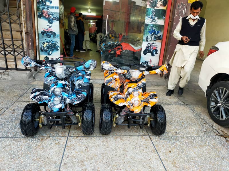 Lowest Price 70 cc Atv Quad 4 Wheels Bike Deliver In All Pakistan. 6