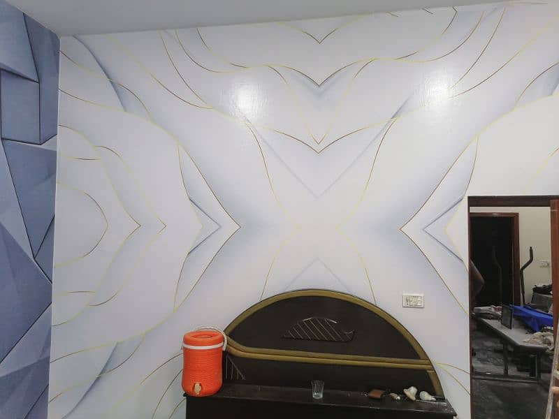 3D panaflex Wallpaper with 5 year warrenty 4
