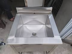 washing sink 24x24 stainless Steel non magnet body