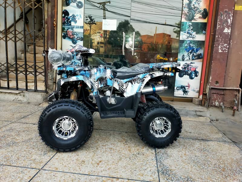 Zero Metre 150 Size Sports Allowy Rims Atv Quad Deliver In Al Pakistan 10