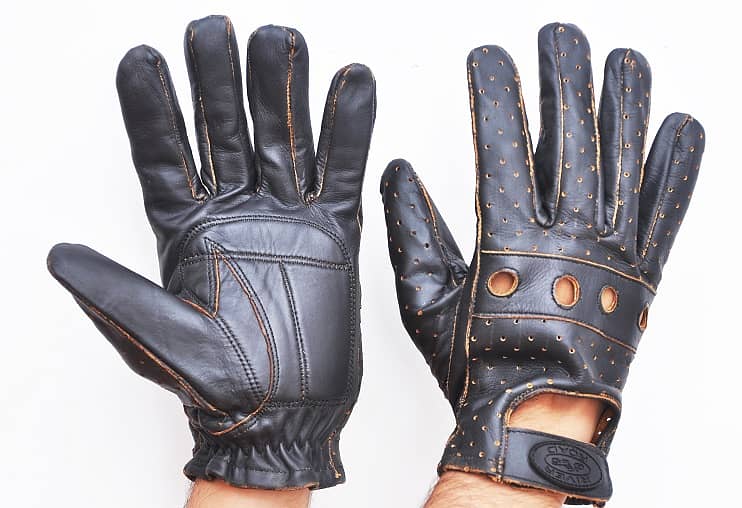 Original River Road biker leather gloves for Mens |Best Fashion Gloves 1