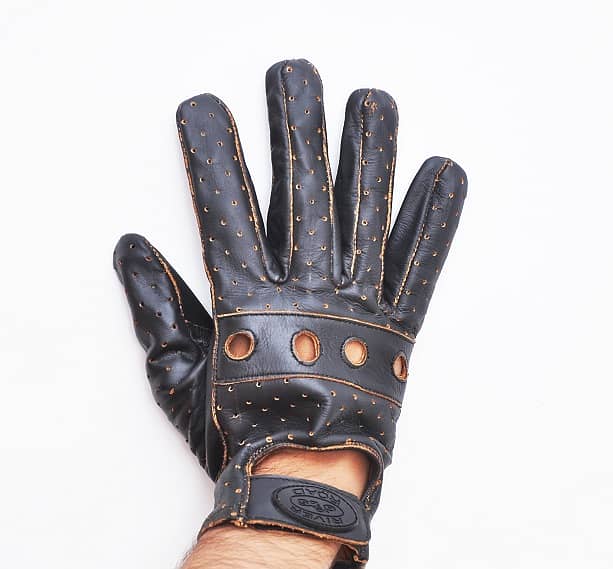 Original River Road biker leather gloves for Mens |Best Fashion Gloves 3