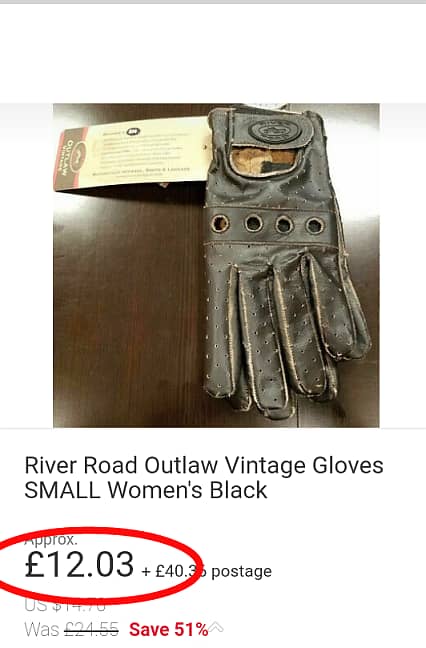 Original River Road biker leather gloves for Mens |Best Fashion Gloves 4