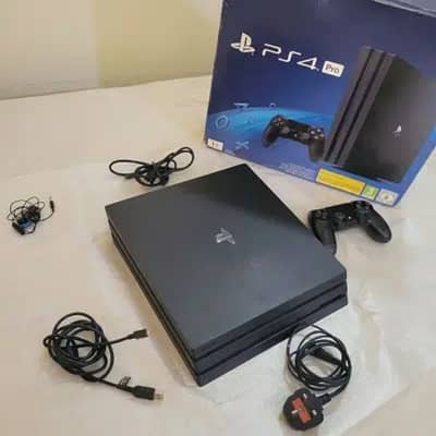 sony ps4 pro playstation 4 pro 1 TB Game DVD With 6 With Two Control