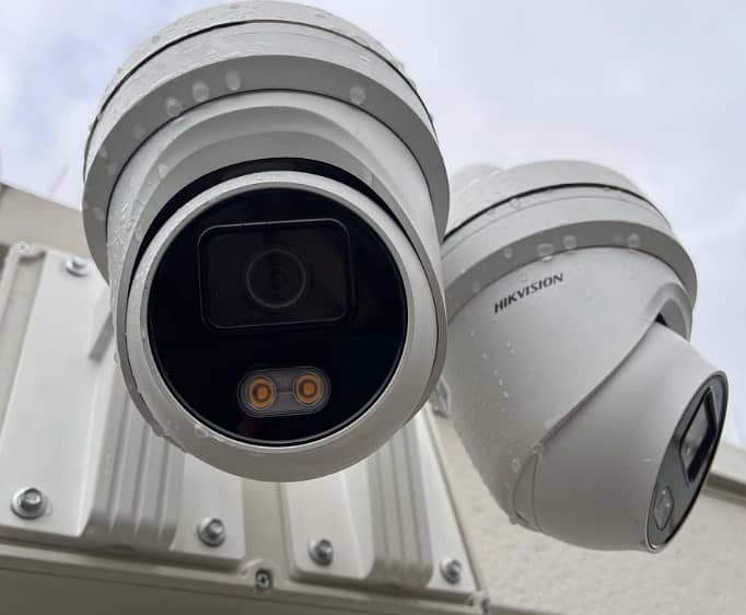 Color, Night Vision CCTV Cameras System with Complete Installation 7