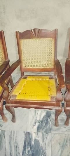 old wooden chair olx