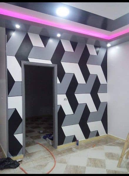 office home and school 3d wall painting Design 14