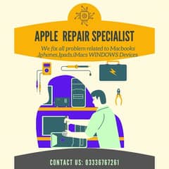 Apple macbook ,iMac and other apple devices Repair service available