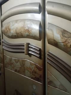Bed and Cupboard