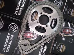 Chain and Grari kit for CD 70 1300Rs or CG 125 1600rs