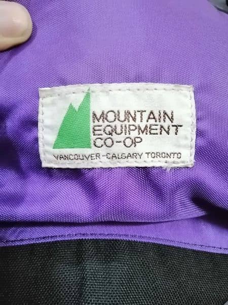 Mountain Equipment Co-Op Back Pack, Imported 8