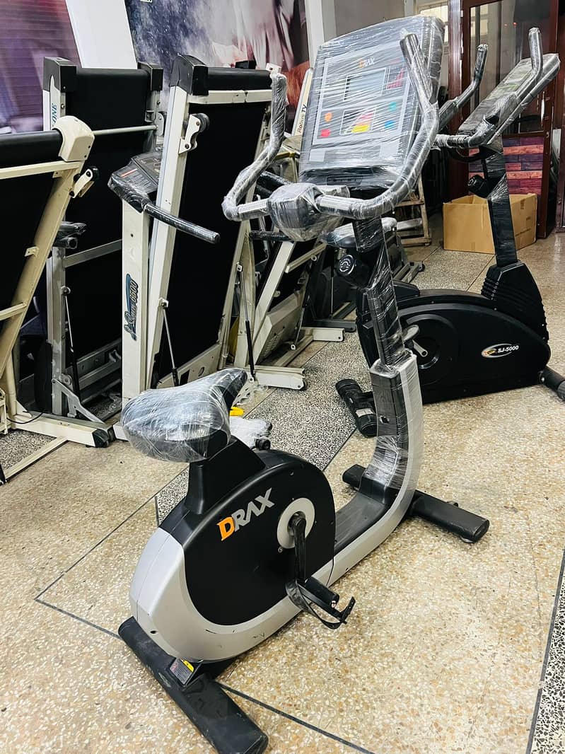 Imported Treadmill Cycle Elliptical Running Machine Home GYM USA BT8 3