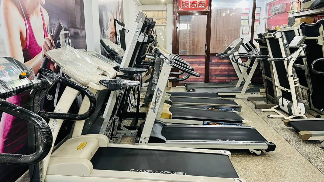 Imported Treadmill Cycle Elliptical Running Machine Home GYM USA BT8 4