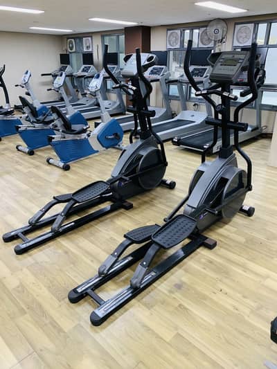 Imported Treadmill Cycle Elliptical Exercise Running Machine Home,Gym 16