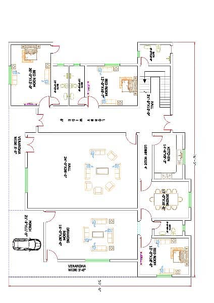 Map design, Residential or commercial from map to key 2