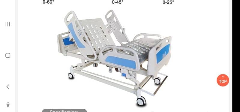 Hospital patient electric icu bed(U. S. A & U. K Imported) 15