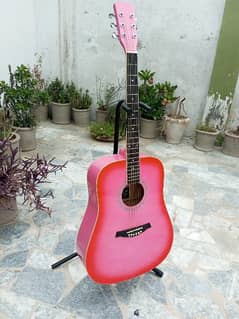 Branded Pink Guitar