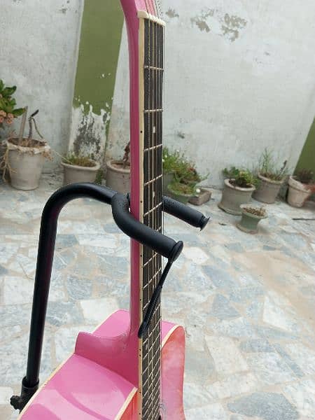 Branded Pink Guitar 17