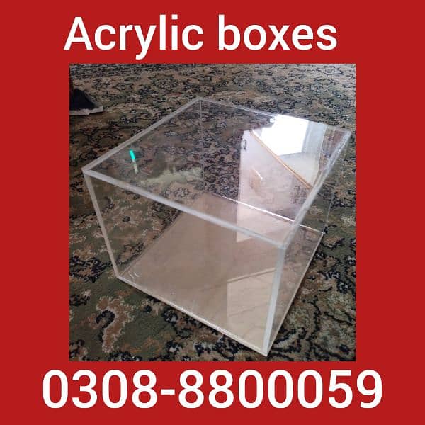 acrylic, box, gifts, Glass box 4