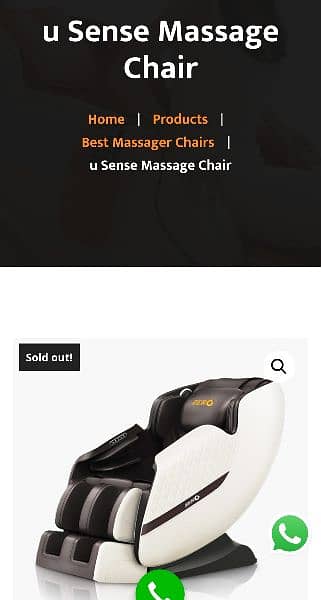 U Sense Massage chair 1