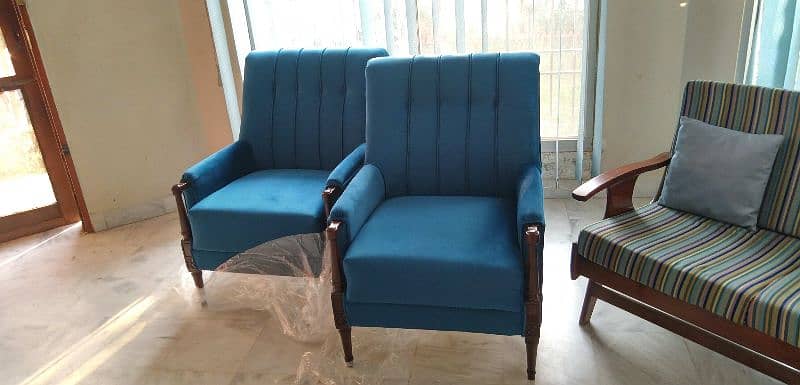 Sofa repair - Fabric change- Repairing seat repair - Furniture polish 9