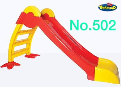Toysland Kids Slide 501 two steps, 502 3 Steps, 503 4 Steps with net 4