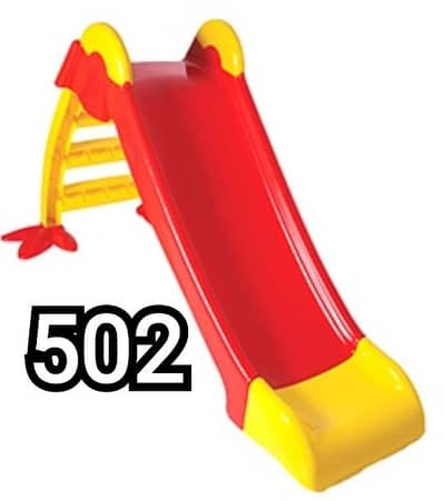 Toysland Kids Slide 501 two steps, 502 3 Steps, 503 4 Steps with net 6
