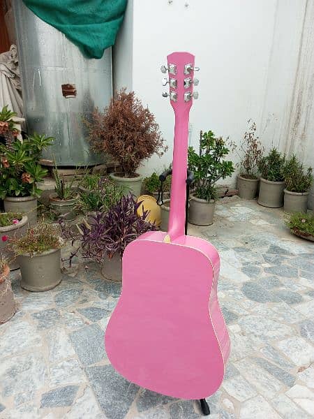 Brand Pink Guitar Jumbo Size 1