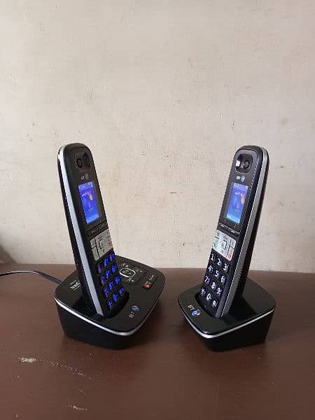 UK imported BT twin cordless phone with intercom answer machine 1