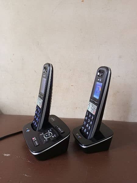 UK imported BT twin cordless phone with intercom answer machine 2