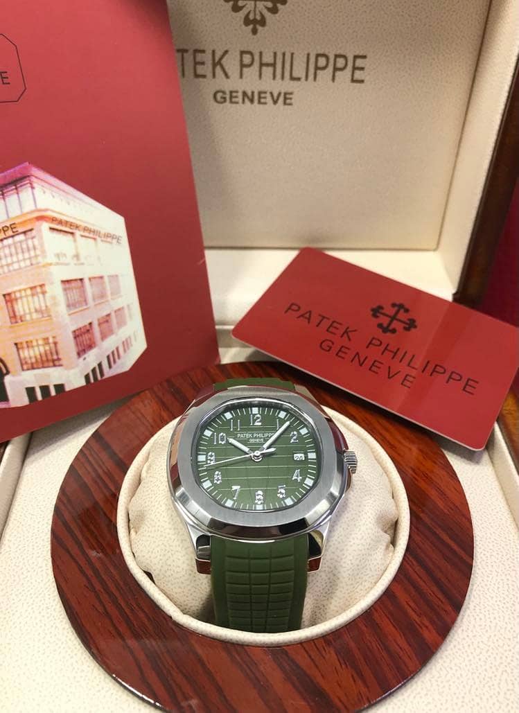 Nautilus Green WATCH FOR MEN 1