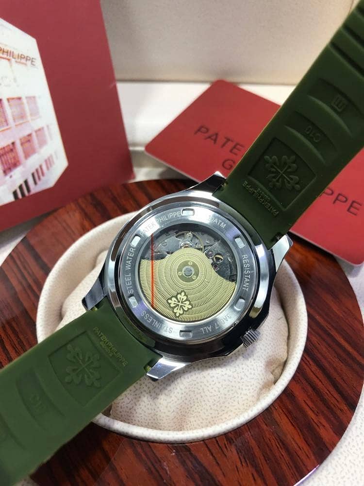 Nautilus Green WATCH FOR MEN 4