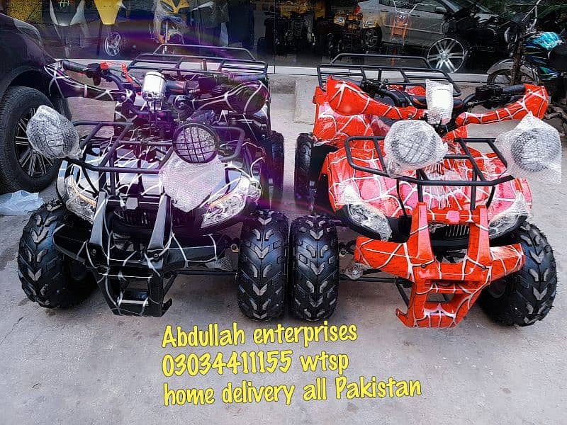fresh stock dubai import atv quad 4wheels delivery all Pakistan 9
