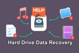 Data recovery from Hard drive ,SSD ,USB , Memory card