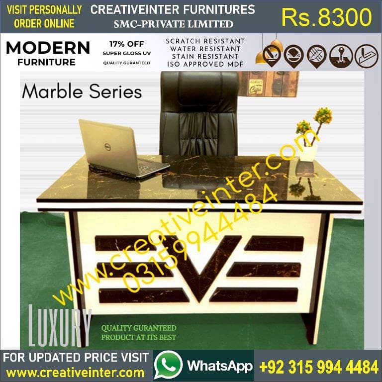 Office table desk sofa bed set chair workstation study computer 19