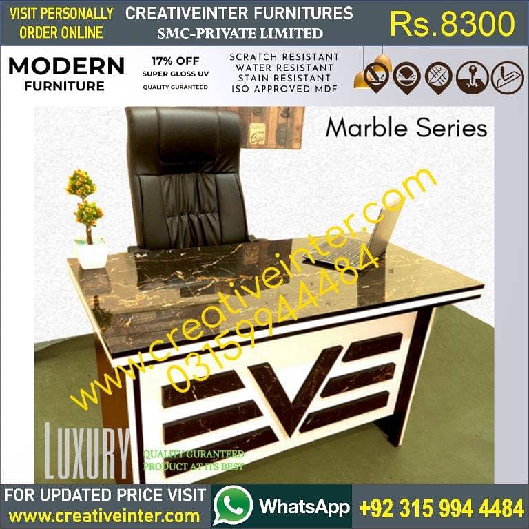 Office table desk sofa bed set chair workstation study computer 1