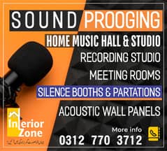 Soundproofing, Acoustic Studio, Silence Booths & Acoustic Wall Panels 0