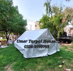 Emergency Relief Tent,Relief Camp,Orange Plastic Tarpal,Labour Tent,